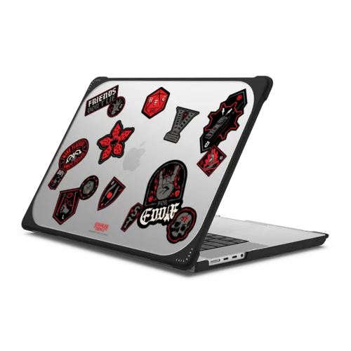 MacBook Pro 16-inch (M1 - M5) - Stranger Things Sticker Laptop Case