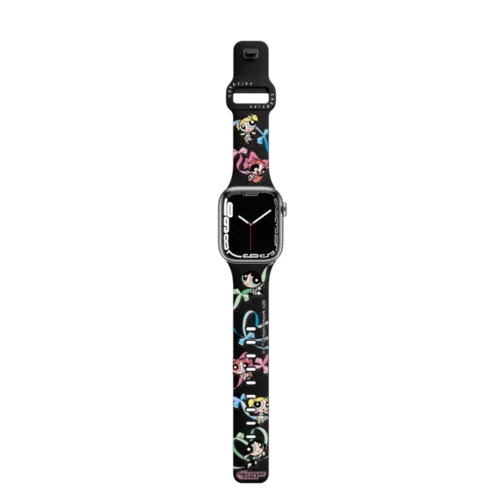 Apple Watch Series 11 (46mm) - The Powerpuff Girls Ribbon Medley Watch Band