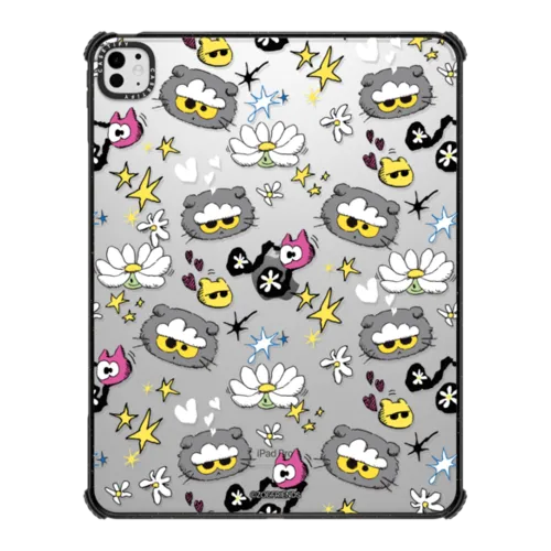 iPad Pro 13-inch (M4/M5) - ZO&FRIENDS Sticker Tablet Case