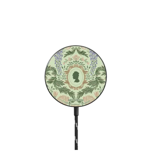   - Bridgerton Damask Pattern PowerThru Wireless Charger