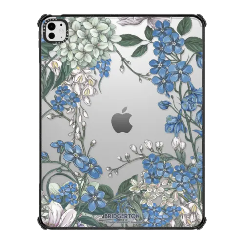 iPad Pro 13-inch (M4/M5) - Bridgerton Floral Frame Tablet Case