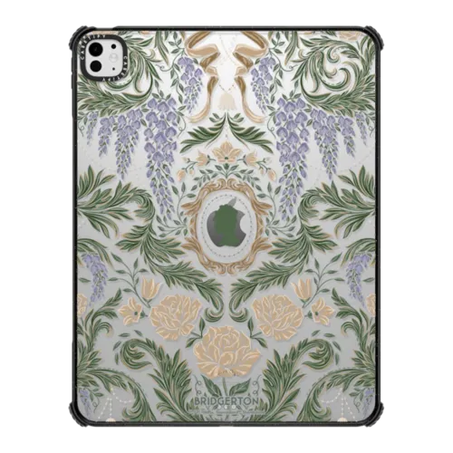 iPad Pro 13-inch (M4/M5) - Bridgerton Damask Pattern Tablet Case