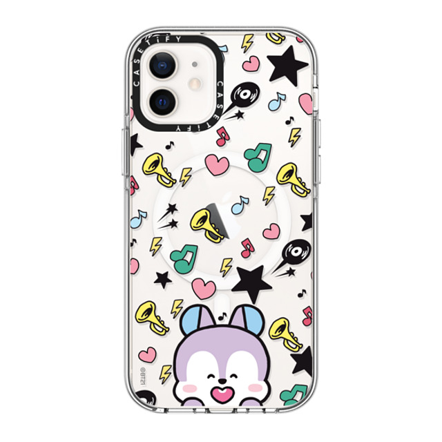 BT21 x CASETiFY iPhone 12 �P�[�X �N���A �C���p�N�g �N���A�P�[�X MagSafe�Ή� BT21 Custom Case - MANG