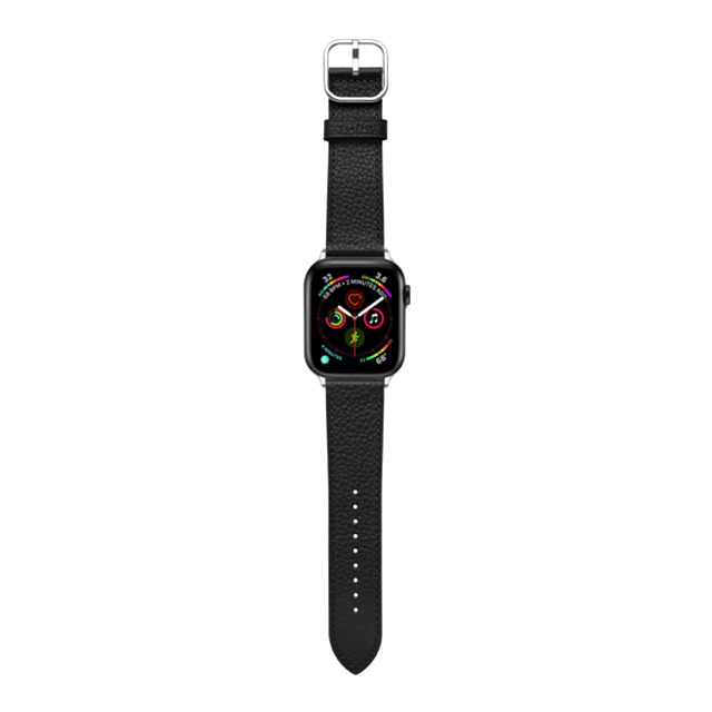 CASETiFY Apple Watch Band Series 4-6, SE (44mm) ブラック 本革製レザーバンド 本革製レザーバンド casetify