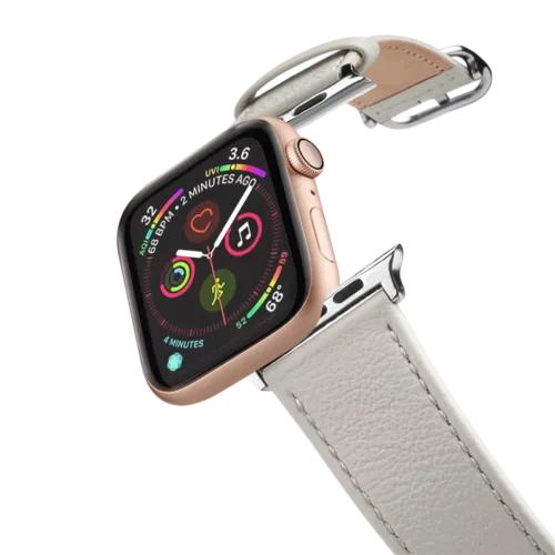 Apple Watch Series 7-9 (41mm) - Genuine Leather Band
