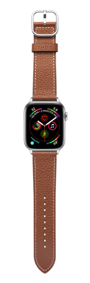 Apple Watch Series 7-9 (45mm) - Genuine Leather Band