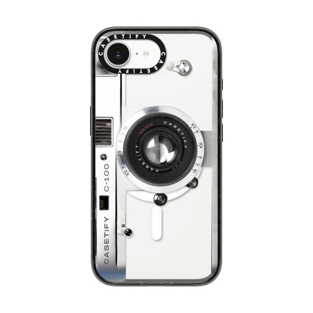 CASETiFY iPhone 16e Case Black Impact Case MagSafe Compatible Camera Case - Retro casetify Back to School CASETiFY iPhone 16e Case Black Impact Case MagSafe Compatible Camera Case - Retro casetify Back to School