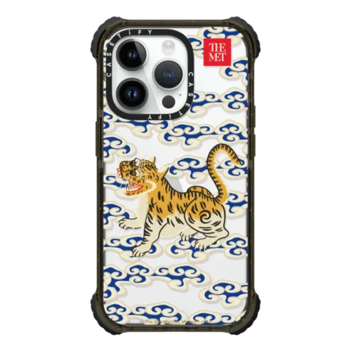 iPhone 14 Pro - Rank Badge with Tiger Case