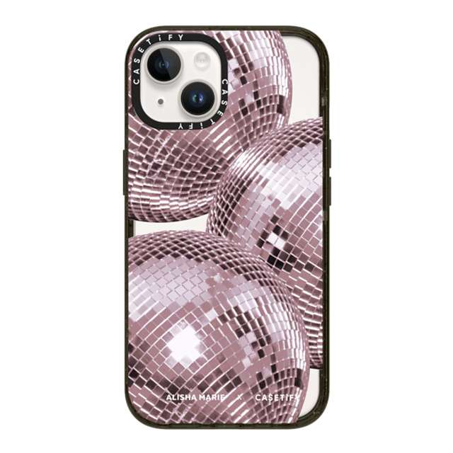 CASETiFY iPhone 14 ケース ブラック インパクトケース Alisha Marie Disco Baby Case casetify