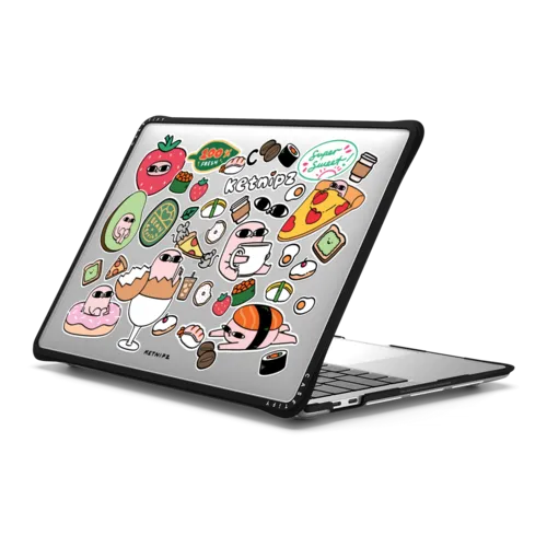 MacBook Pro 13-inch (M1 / M2 / Intel)  - Buffet Sticker MacBook Case