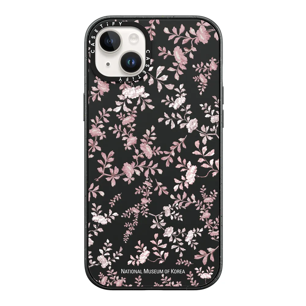 Impact iPhone 14 Plus Case MagSafe Compatible - NMK Pink Nacre Pattern case