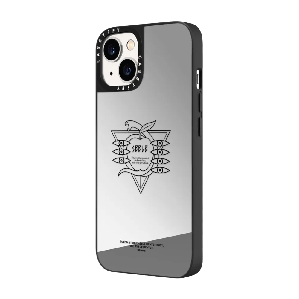 Mirror iPhone 14 Case MagSafe Compatible - SEELE Logo Case
