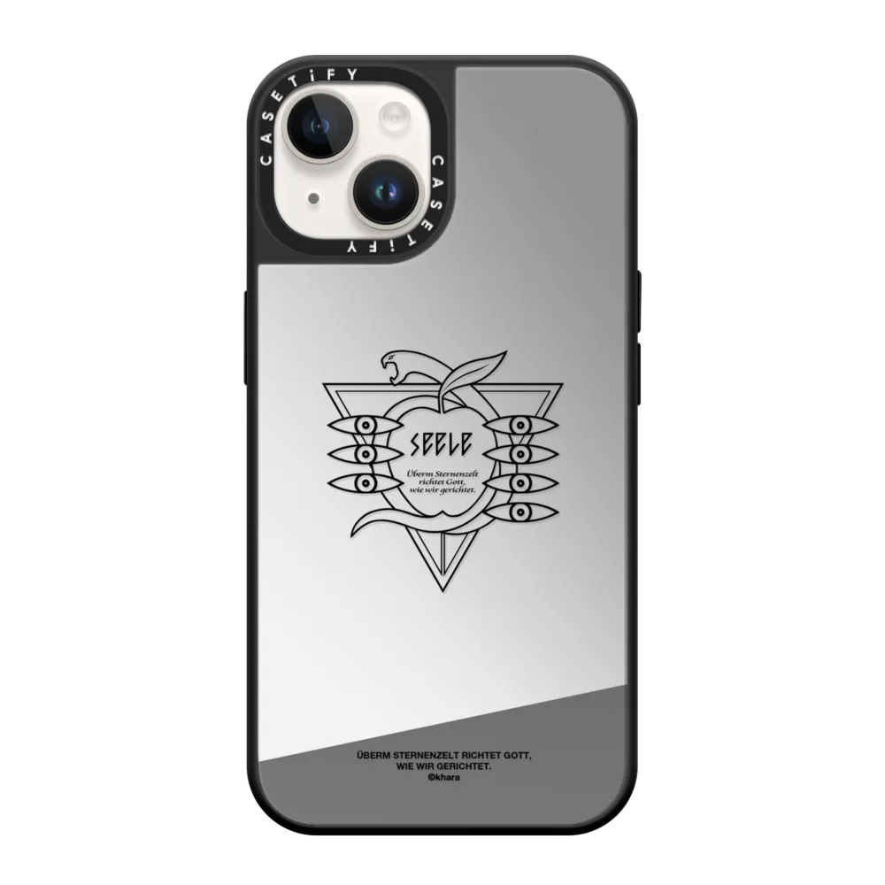 Mirror iPhone 14 Case MagSafe Compatible - SEELE Logo Case