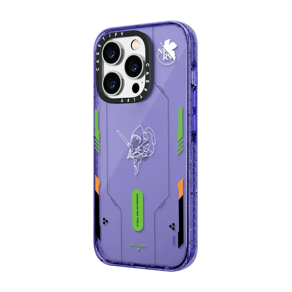 Impact iPhone 14 Pro Case - Evangelion Test Type-01 Case