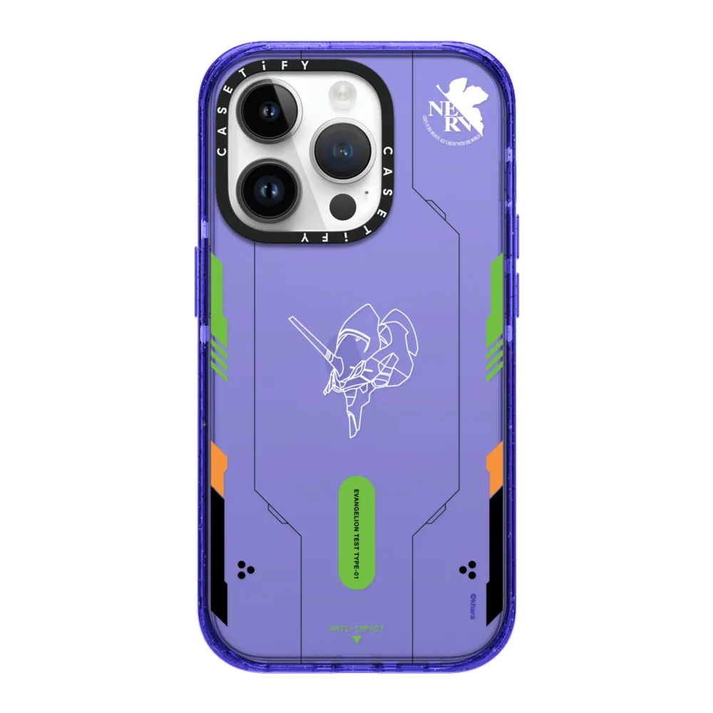 Impact iPhone 14 Pro Case - Evangelion Test Type-01 Case