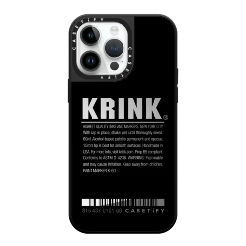 iPhone 14 Pro Max - Krink K-60 Silver Marker Case