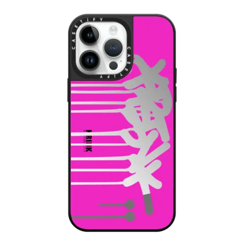 iPhone 14 Pro Max - Krink Magenta Tag Case