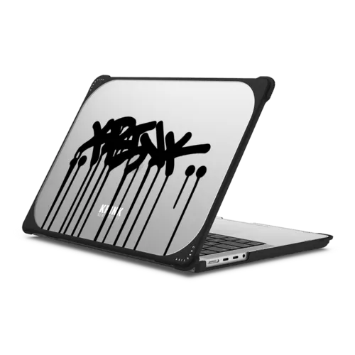 MacBook Pro 14-inch (M1 - M4) - Krink Black Tag MacBook Case