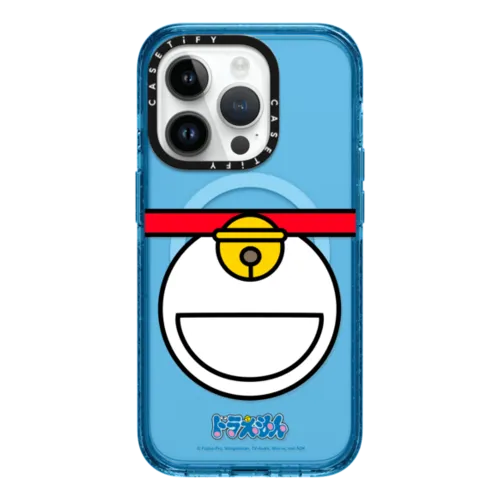 iPhone 14 Pro - Doraemon Bell Case - Blue Case Edition