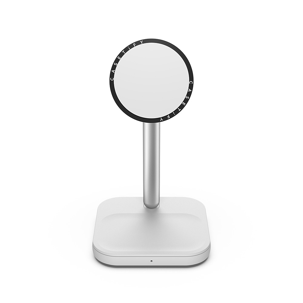 CASETiFY PowerThru 2-in-1 Charging Stand ホワイト 2-in-1 充電スタンド 2-in-1 Charging Stand Customizer casetify Father's Day CASETiFY PowerThru 2-in-1 Charging Stand ホワイト 2-in-1 充電スタンド 2-in-1 Charging Stand Customizer casetify Father's Day