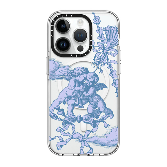 CASETiFY iPhone 14 Pro ケース クリア クリア ケース MagSafe対応 Cloud At Lover's Gate