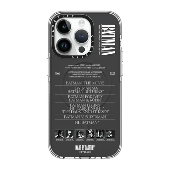 Clear iPhone 14 Pro Case MagSafe Compatible - Batman™ Shadow Case