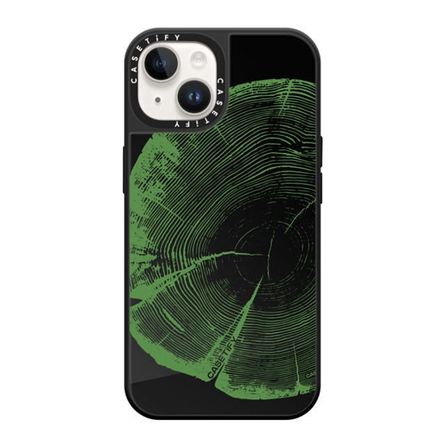 CASETiFY iPhone 14 ケース Black on Black ミラーケース MagSafe対応 nature nature Tree Rings Mother's Day CASETiFY iPhone 14 ケース Black on Black ミラーケース MagSafe対応 nature nature Tree Rings Mother's Day