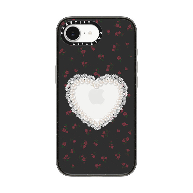 CASETiFY iPhone 16e Case Black Impact Case MagSafe Compatible Heart,Cottagecore Heart,Cottagecore Gothic Pearly Heart Back to School CASETiFY iPhone 16e Case Black Impact Case MagSafe Compatible Heart,Cottagecore Heart,Cottagecore Gothic Pearly Heart Back to School