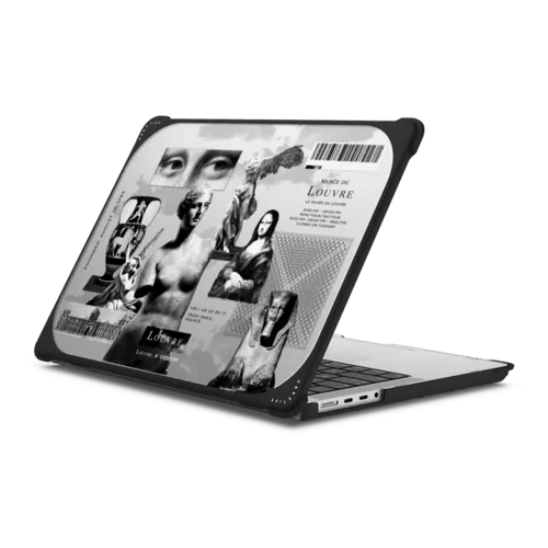 MacBook Pro 14-inch (M1 - M4) - Louvre Patchwork Laptop Case