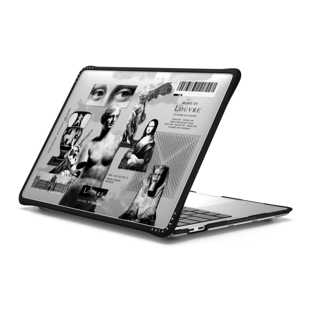 Impact MacBook Pro 13-inch (M1 / M2 / Intel)  Case - Louvre Patchwork Laptop Case