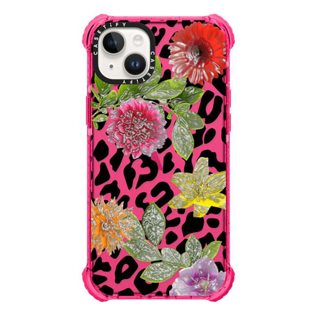 CASETiFY iPhone 14 Plus Case Bubble Gum ウルトラインパクトケース Leopard,nature レオパード CASETiFY iPhone 14 Plus Case Bubble Gum ウルトラインパクトケース Leopard,nature レオパード
