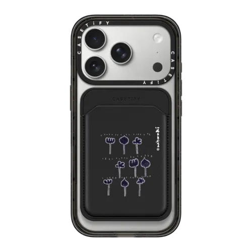 Snappy MagSafe Wallet - Whanki Drawing Snappy Leather Wallet