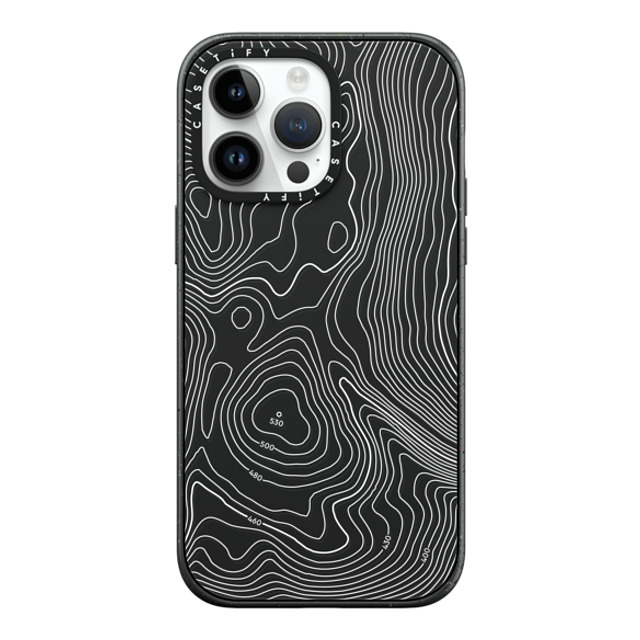 CASETiFY iPhone 14 Pro Max Case マットブラック インパクトケース MagSafe対応 nature,Pattern nature,Pattern Topography Map Mother's Day CASETiFY iPhone 14 Pro Max Case マットブラック インパクトケース MagSafe対応 nature,Pattern nature,Pattern Topography Map Mother's Day