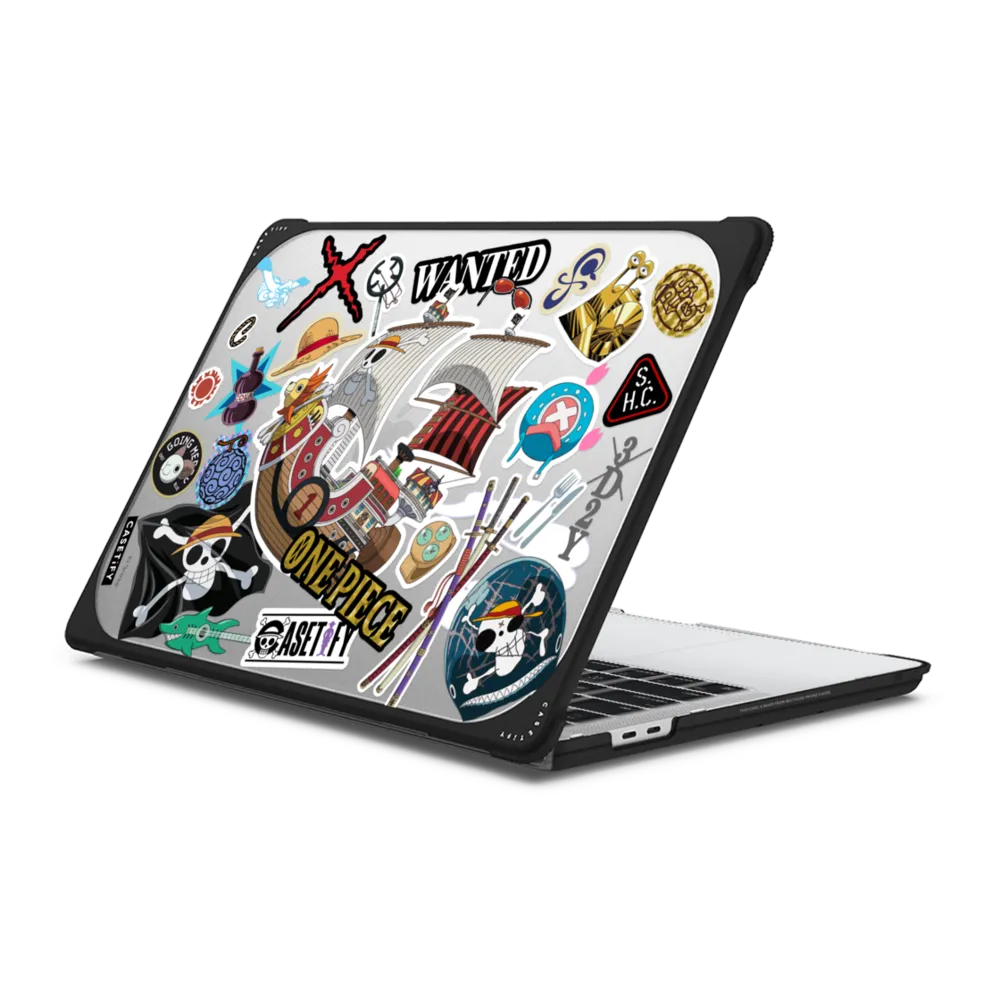 Bounce MacBook Pro 13-inch (M1 / M2 / Intel)  Case - ONE PIECE 25th Straw Hat Crew Sticker Laptop Case