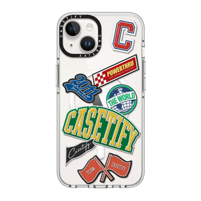 CASETiFY iPhone 14 ケース クリア クリア ケース MagSafe対応 Y2K CASETiFY University