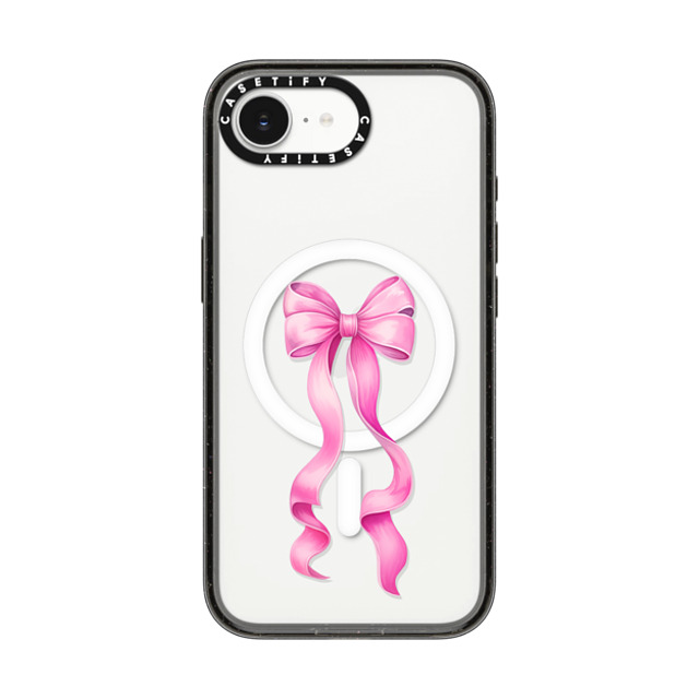 CASETiFY iPhone 16e Case Black Impact Case MagSafe Compatible Ribbon,Y2K Ribbon,Y2K Put A Bow On It Back to School CASETiFY iPhone 16e Case Black Impact Case MagSafe Compatible Ribbon,Y2K Ribbon,Y2K Put A Bow On It Back to School