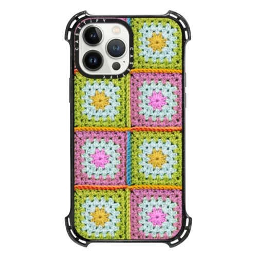iPhone 13 Pro Max - Crochet Granny Squares