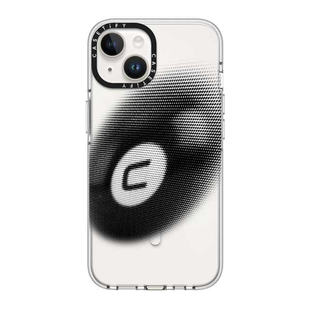 CASETiFY iPhone 14 ケース クリア クリア ケース MagSafe対応 Sport 8-Ball