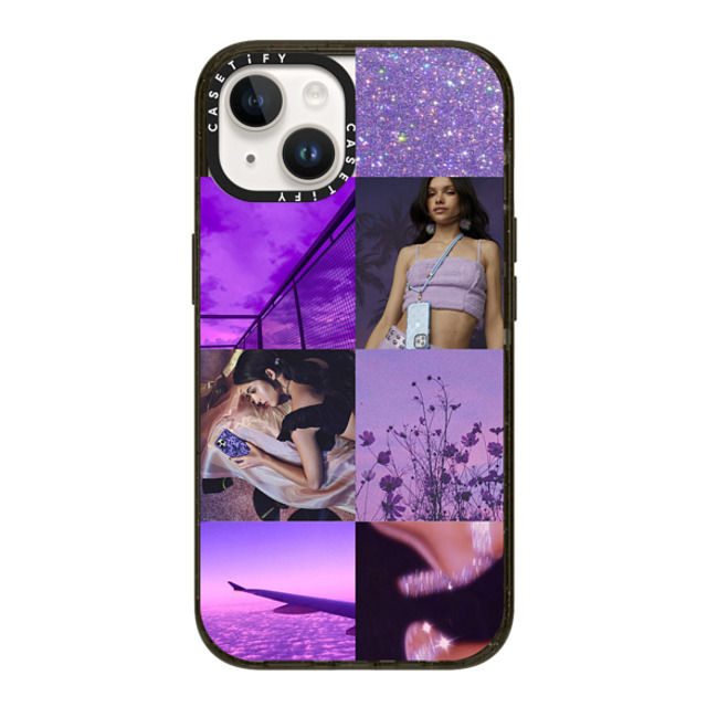 CASETiFY iPhone 14 ケース ブラック インパクトケース Custom Photo Grid Case casetify