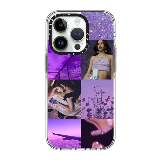 CASETiFY iPhone 14 Pro ケース クリア クリア ケース MagSafe対応 Custom Photo Grid Case casetify