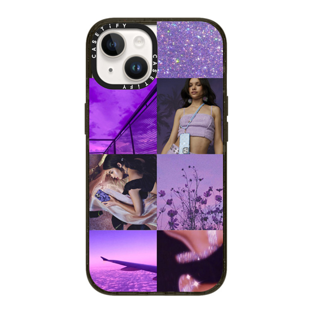 CASETiFY iPhone 14 ケース ブラック インパクトケース MagSafe対応 Custom Photo Grid Case casetify