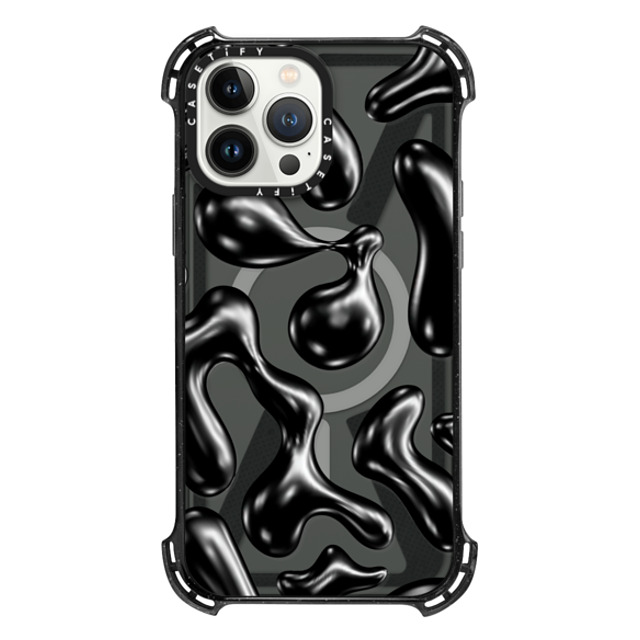 CASETiFY iPhone 13 Pro Max Case Triple Black バウンスケース Pattern,Y2K Y2K,Pattern Liquid Groovy Mother's Day CASETiFY iPhone 13 Pro Max Case Triple Black バウンスケース Pattern,Y2K Y2K,Pattern Liquid Groovy Mother's Day