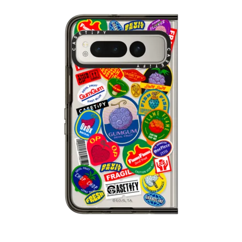 Pixel Fold - Devil Fruits Label Sticker Case