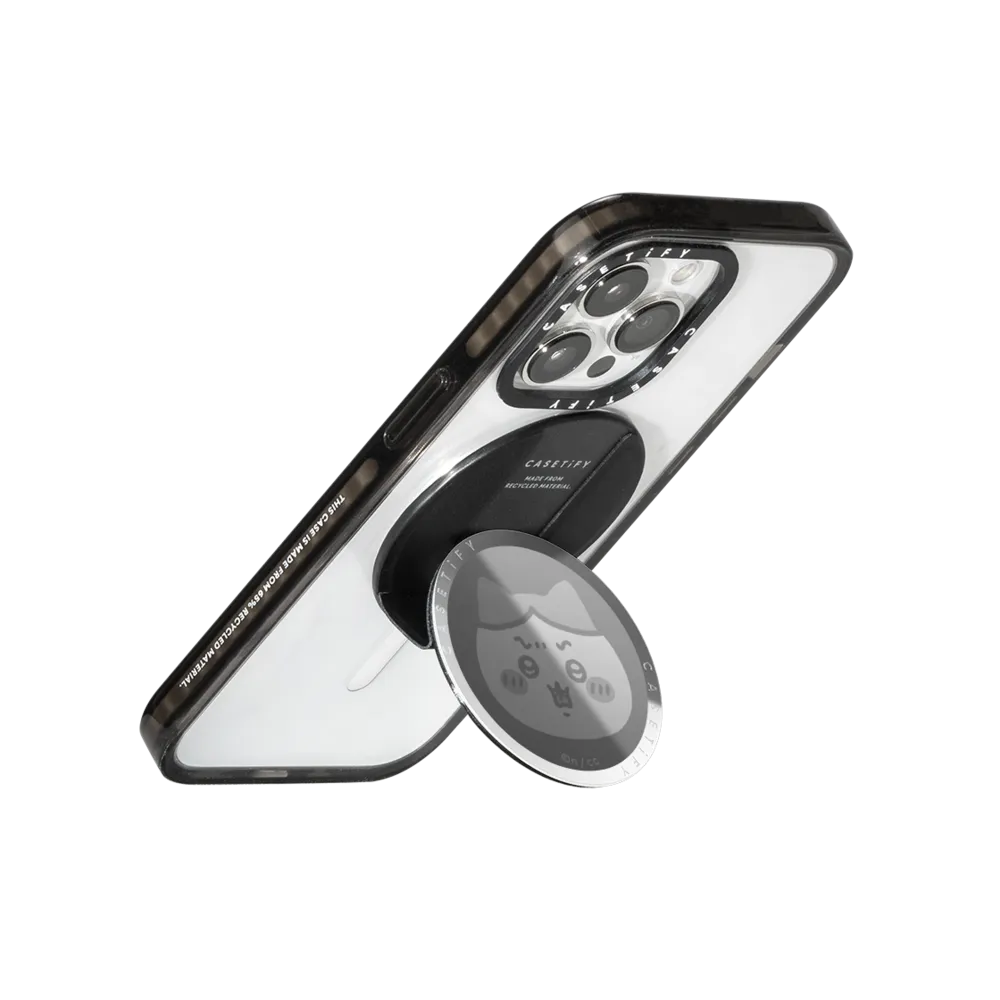 Snappy™ Mirror Grip Stand MagSafe Compatible - Hachiware Face Snappy Grip Stand
