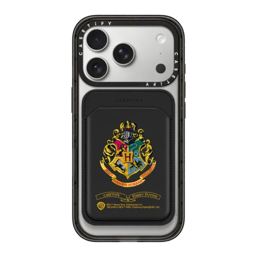 Snappy MagSafe Wallet - Hogwarts Crest Snappy Leather Wallet