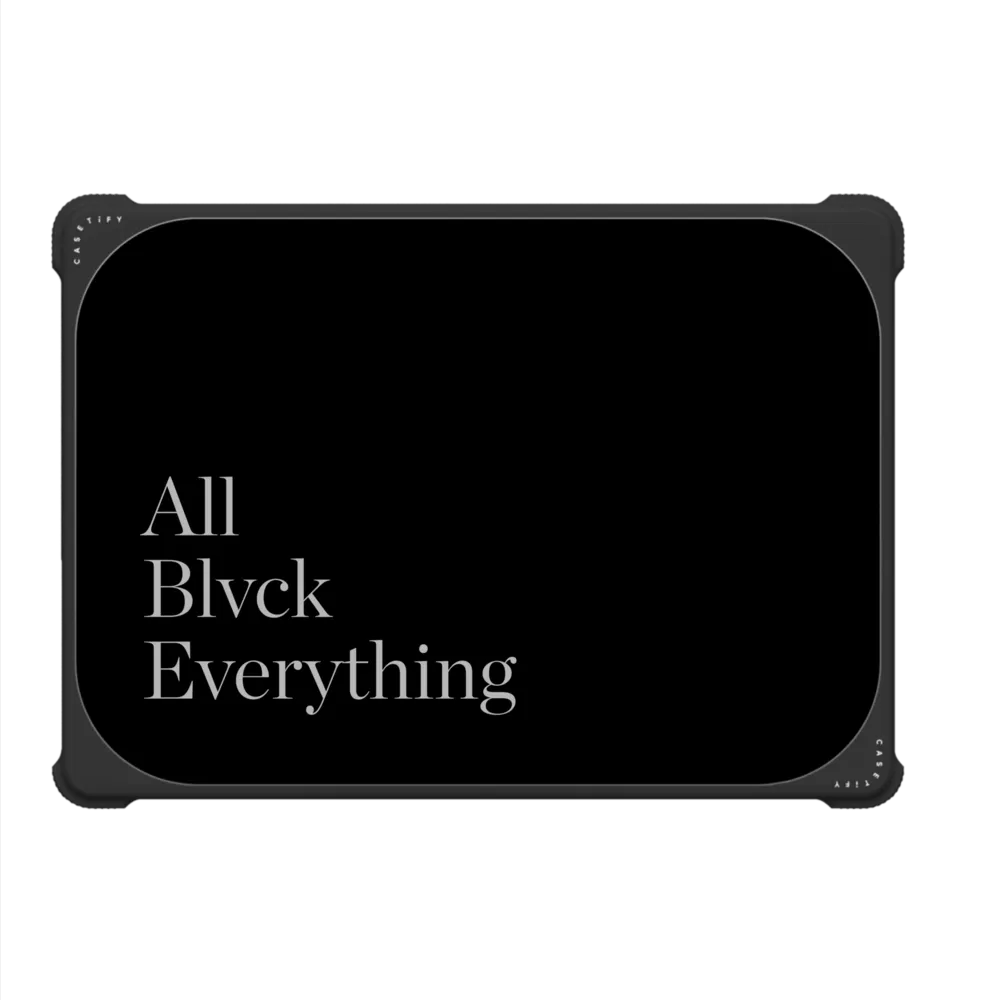 Funda Bounce para MacBook  - All BLVCK Everything Laptop Case