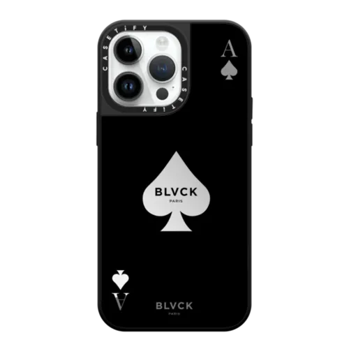 iPhone 14 Pro Max - BLVCK Ace of Spade Case - Black