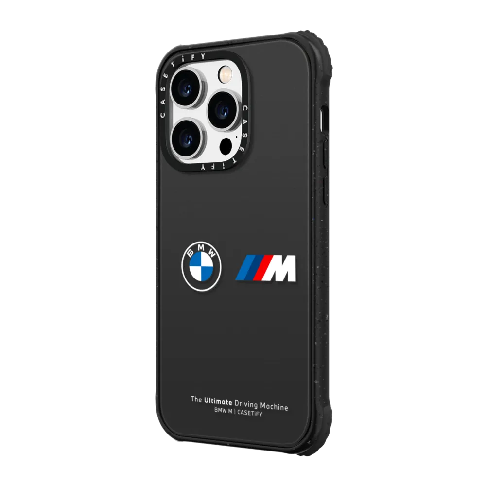 Ultra Impact iPhone 14 Pro Case MagSafe Compatible - BMW M Classic Logo Case