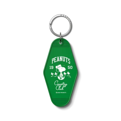 Keychain Tag - Peanuts Country Club Hotel Keychain Tag