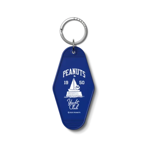 Keychain Tag - Peanuts Yacht Club Hotel Keychain Tag